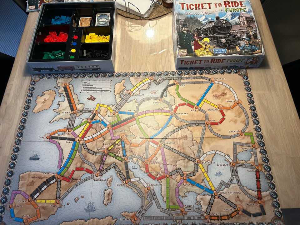 Ticket to ride, brætspil