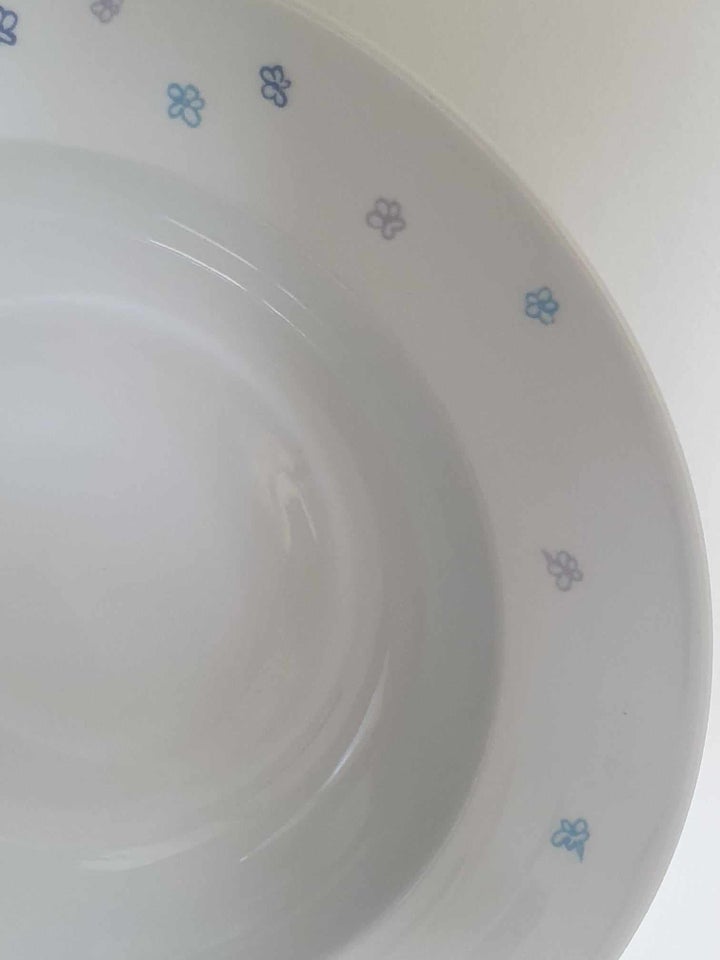 Porcelæn 7 Dybe tallerkener