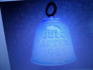 Porcelæn JULEKLOKKE 1985 BING OG