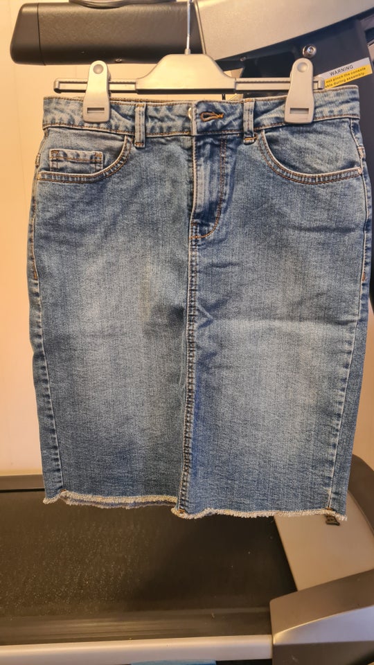 Denim jeans nederdele str 38