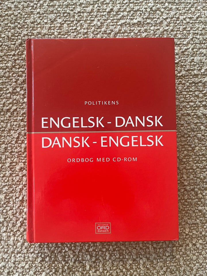 Politikens engelsk - dansk, dansk -