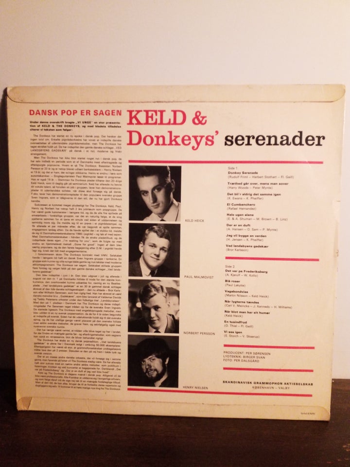 LP KELD OG DONKEYS SERENADER