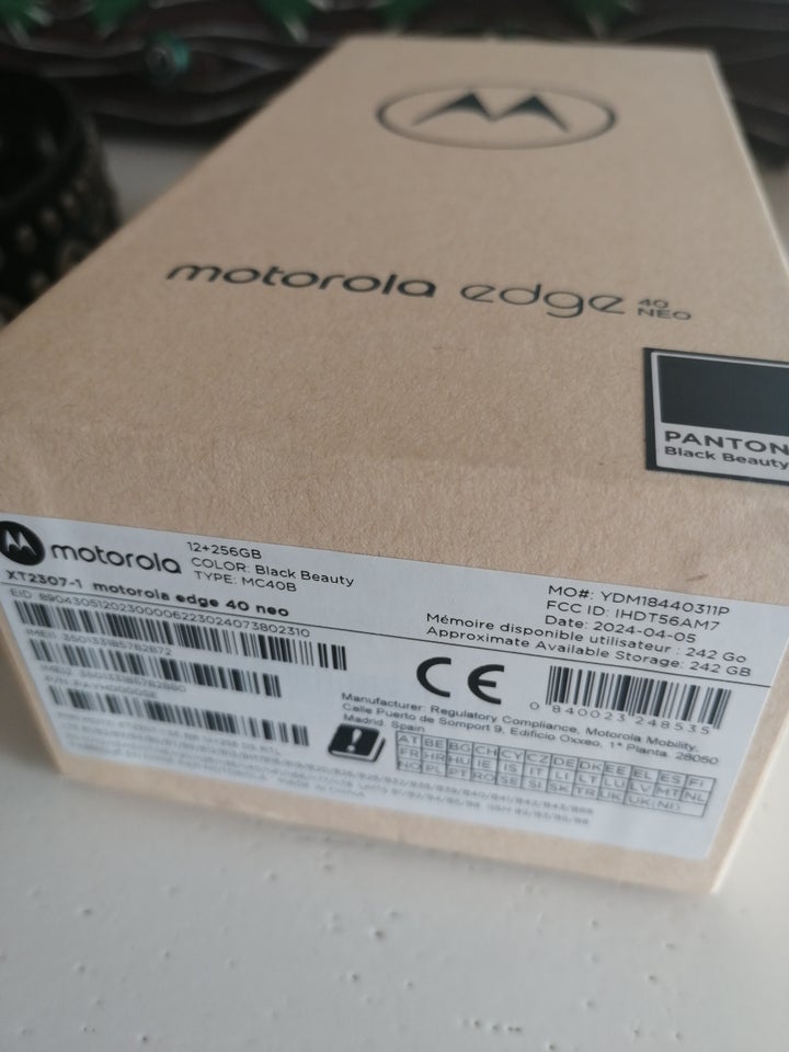 Motorola Edge 40 Neo, 12gb Ram 256gb