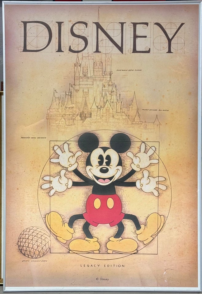 Plakat Disney motiv: Mickey