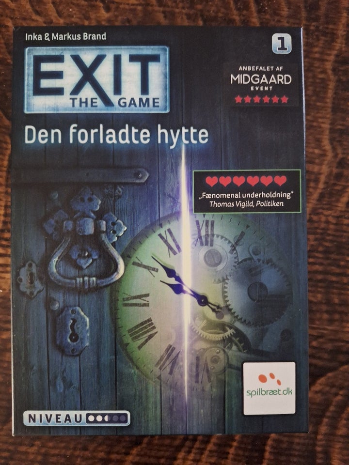 Forskellige spil Escape room