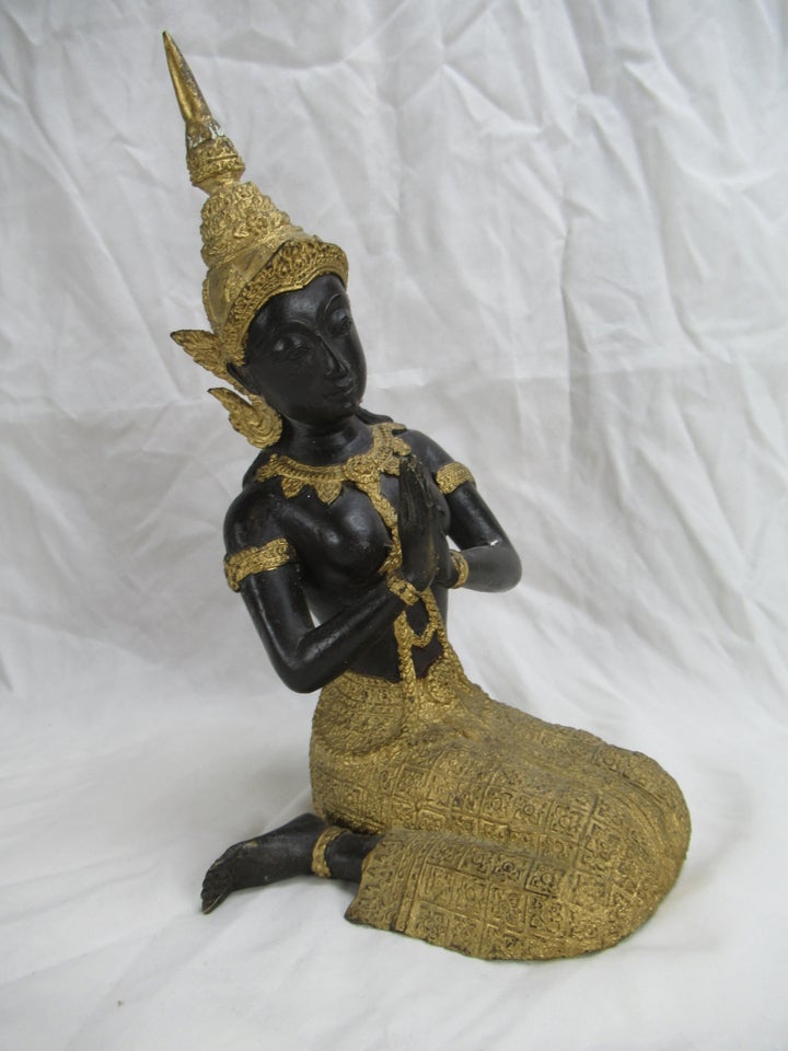 Stor Bronze Figur 25 cm