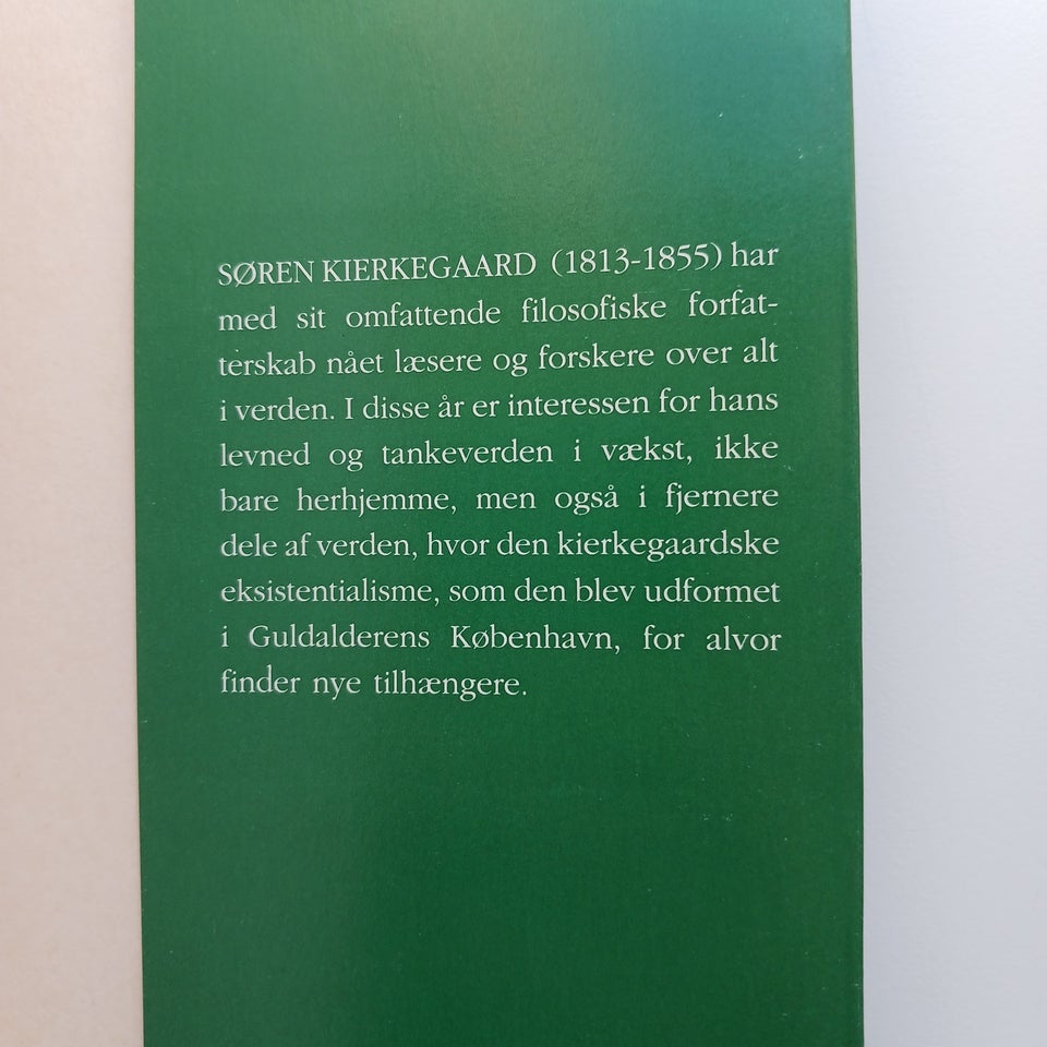 KiERKEGAARD, Jansen, F. J.