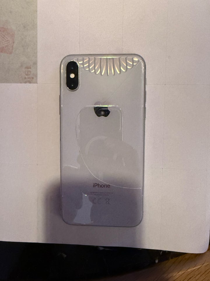 iPhone X, 256 GB, hvid