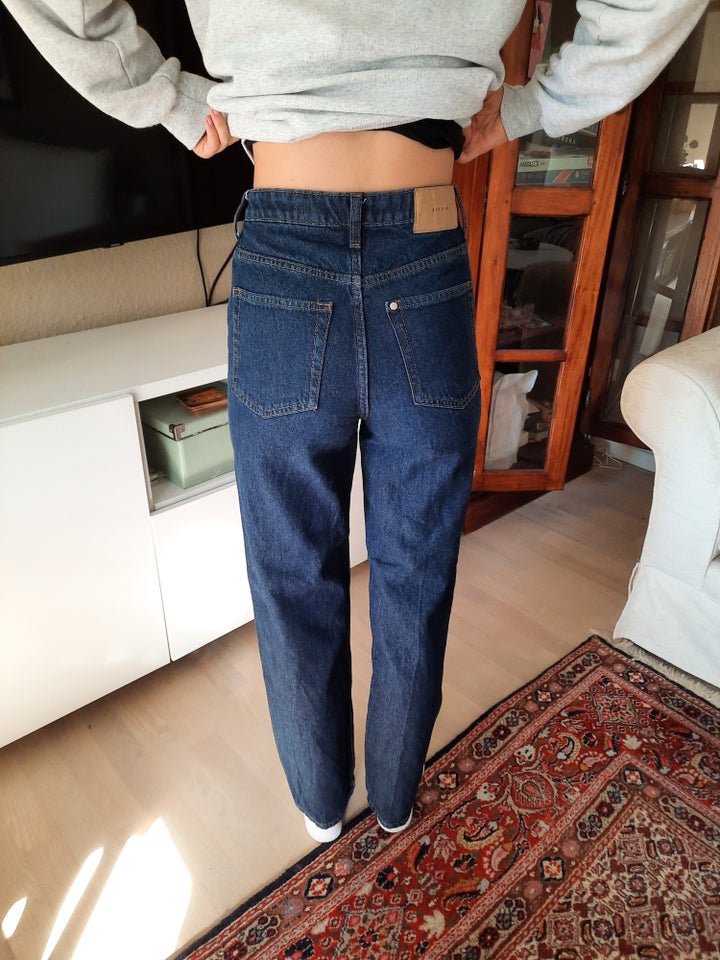 Jeans, denim, str. 34