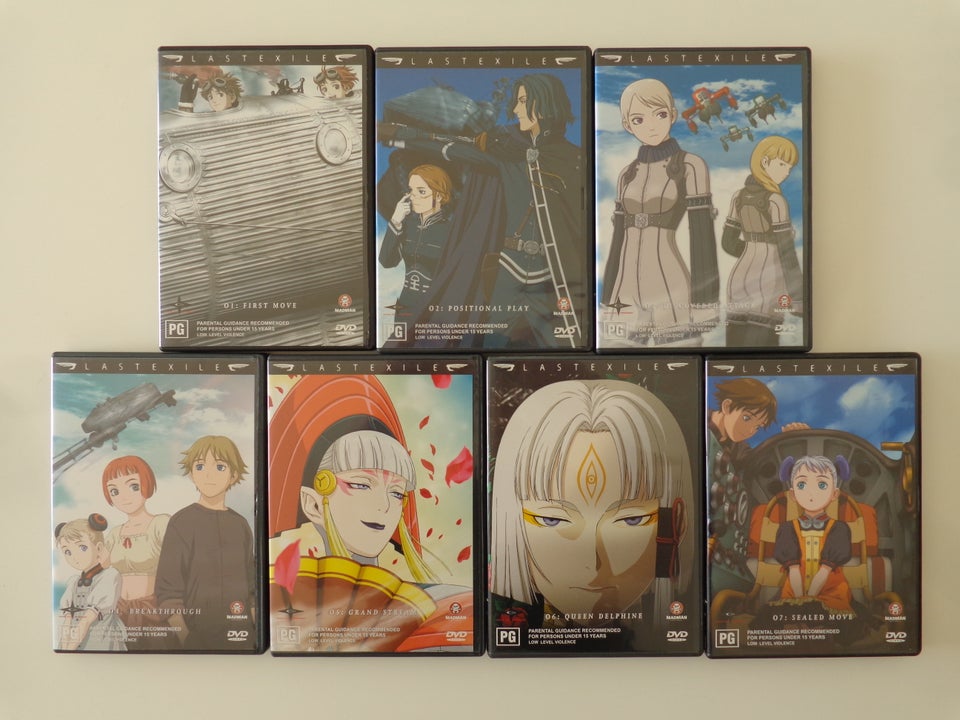 Last Exile Madman Anime, DVD,