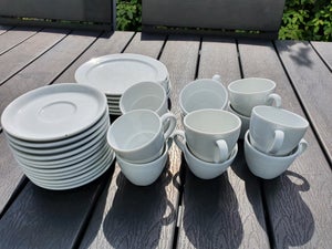 Porcelæn Kaffestel hvid