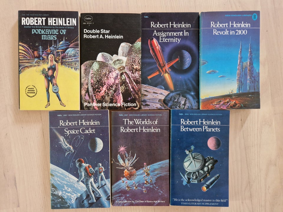 Blandede bøger af Robert Heinlein,