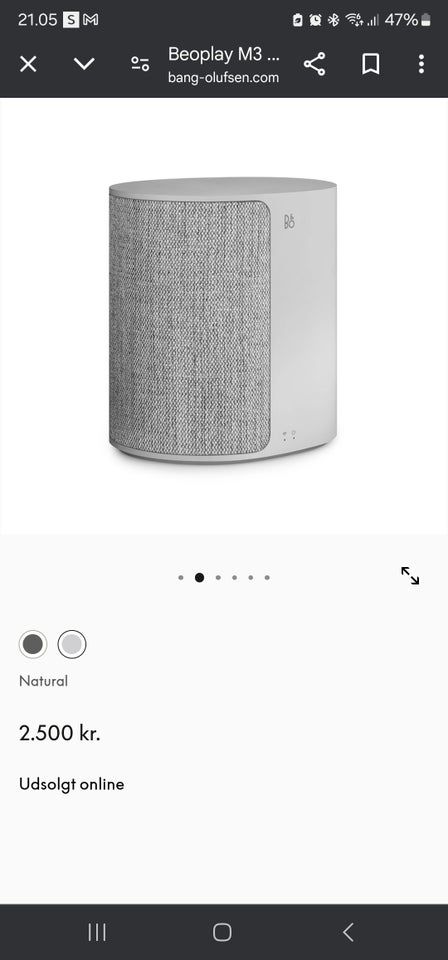 Højttaler, Bang  Olufsen, Beoplay