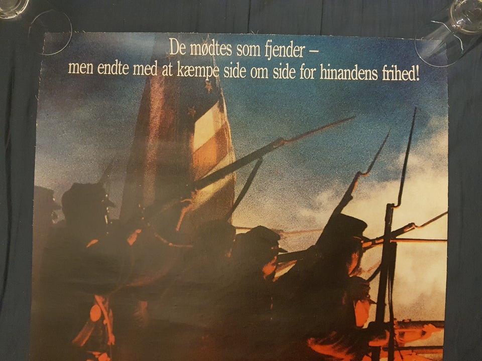 Filmplakat, motiv: Ærens mark, b: