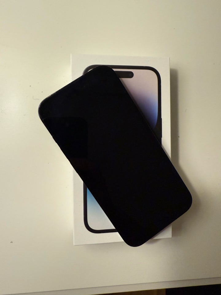 iPhone 14 Pro, 256 GB, sort