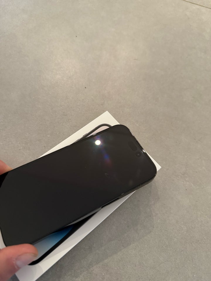 iPhone 14 Pro, 256 GB, sort