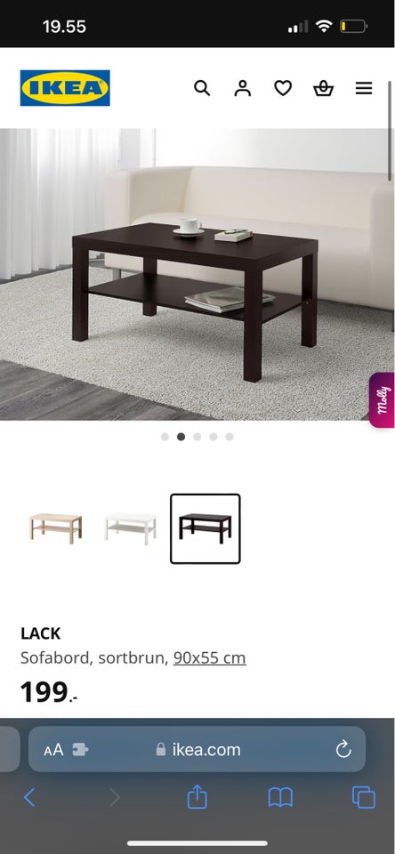 Sofabord, IKEA