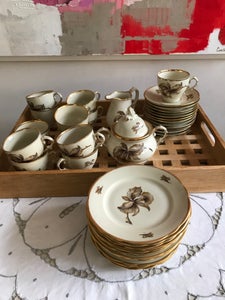 Porcelæn Kaffestel til 12 Kpm