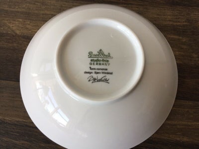 Porcelæn Skål  Rosenthal Bjørn