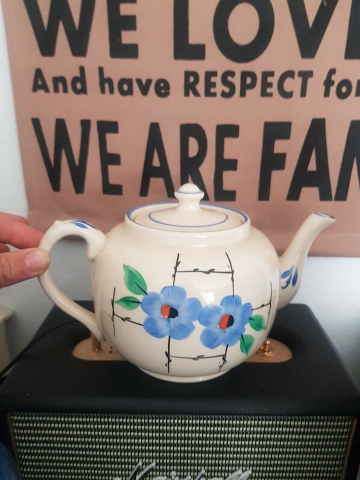 Porcelæn tekande Fra England