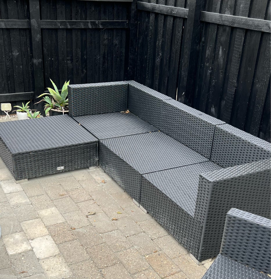 Loungesæt VidaXL Polyrattan