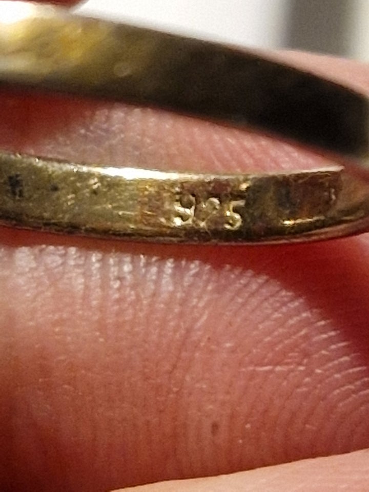 Fingerring sølv 925