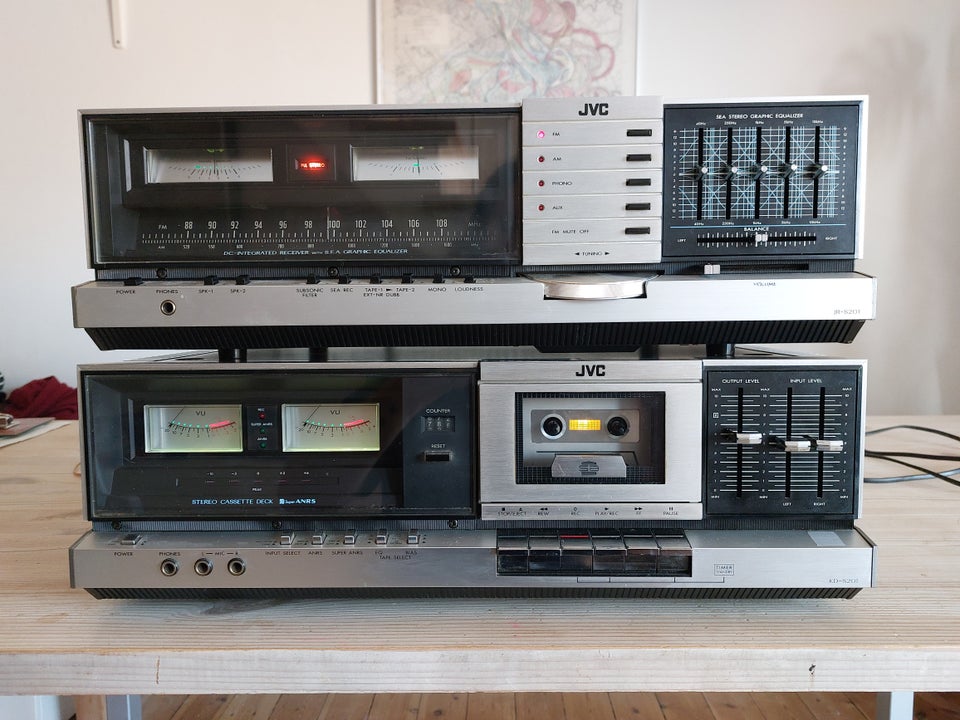 Stereoanlæg , JVC, SR-201 Receiver