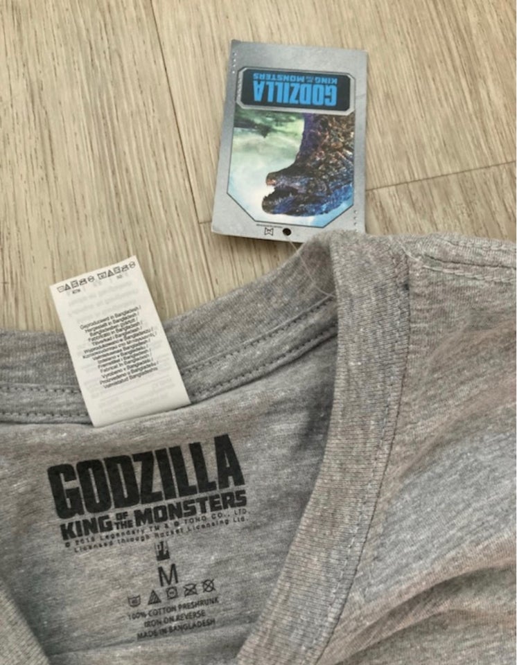 T-shirt, Godzilla, str. M