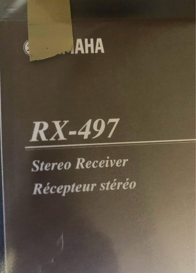 Receiver, Yamaha, RX-497