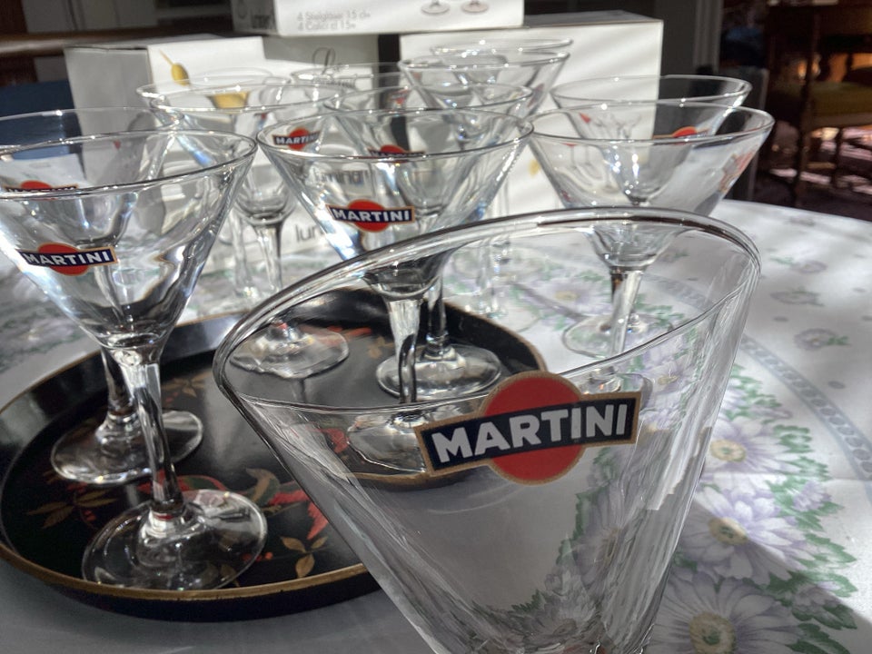 Glas, Cocktailglas, Martini