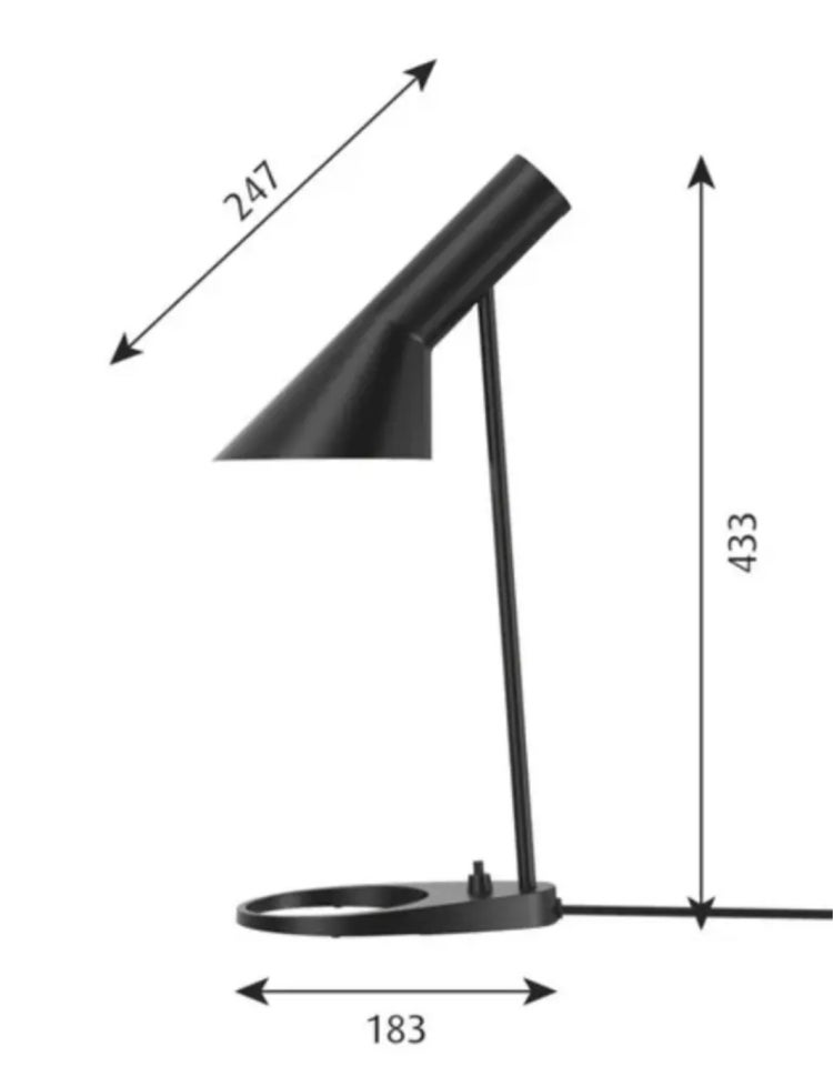 Arne Jacobsen AJ Mini bordlampe