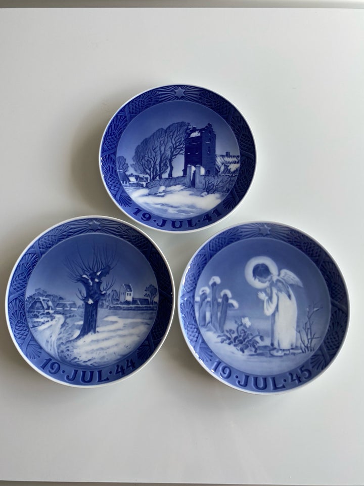 Juleplatter, Royal Copenh., 1941