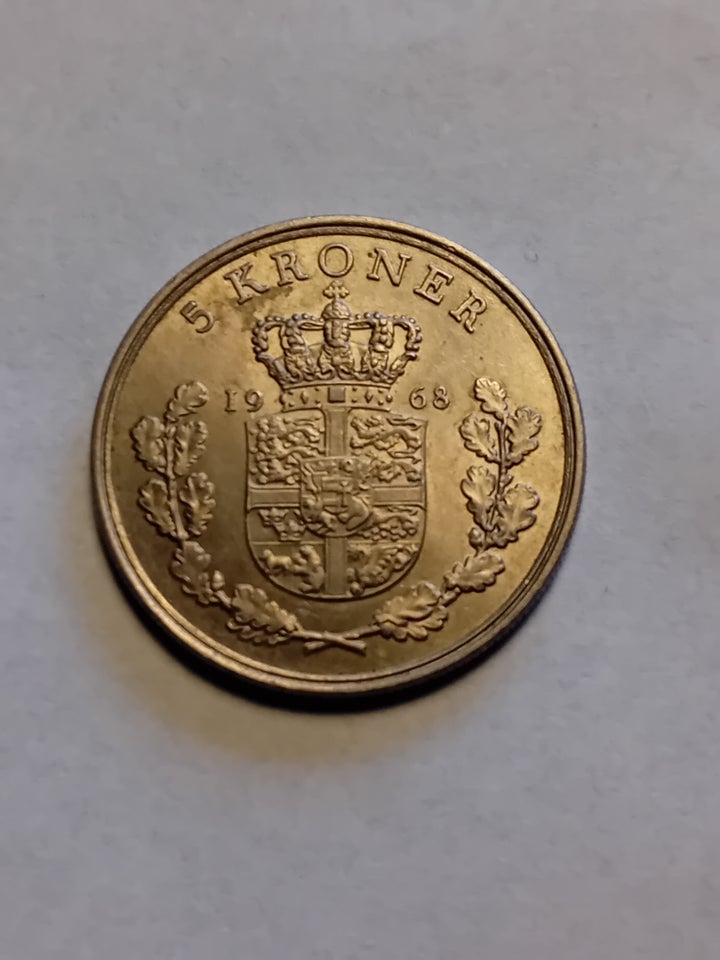 Danmark, mønter, 5kr