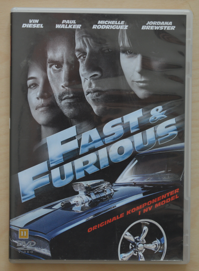 The Fast and furious DVD action