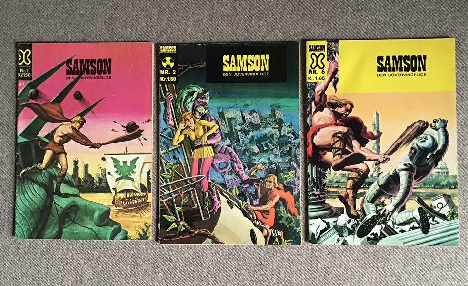 Samson nr. 1, 2, 6