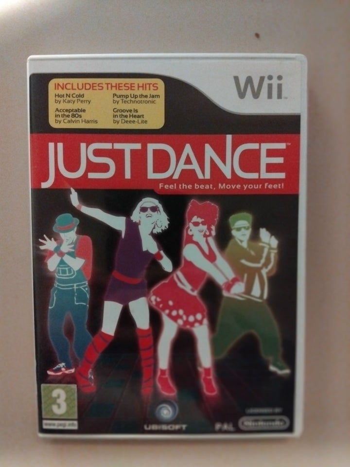 Just Dance 1, 2  3, Nintendo Wii