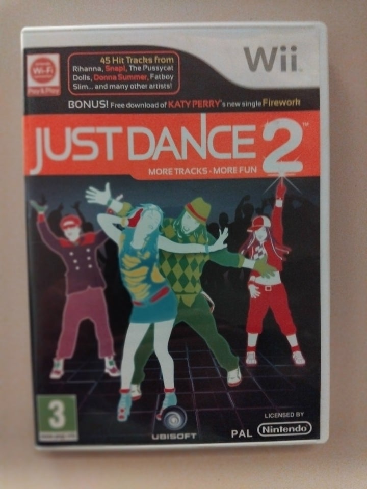 Just Dance 1, 2  3, Nintendo Wii