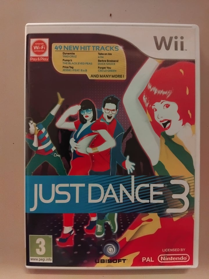 Just Dance 1, 2  3, Nintendo Wii