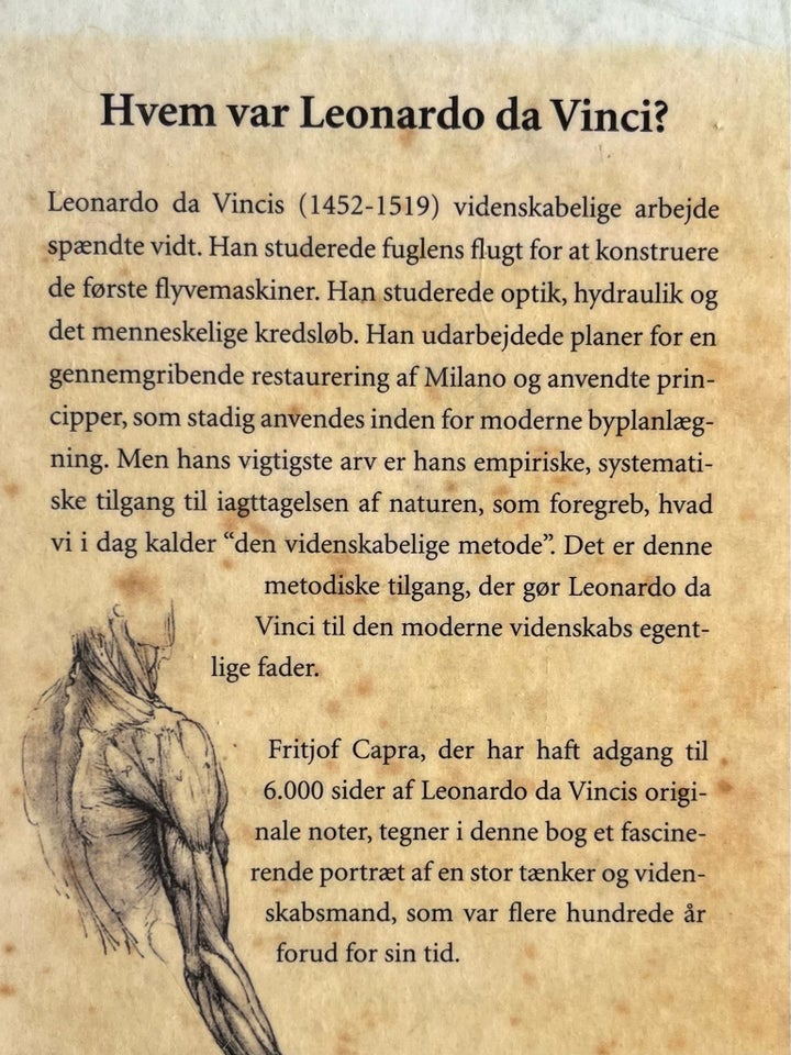 Leonardo da Vinci, Fritjof Capra,