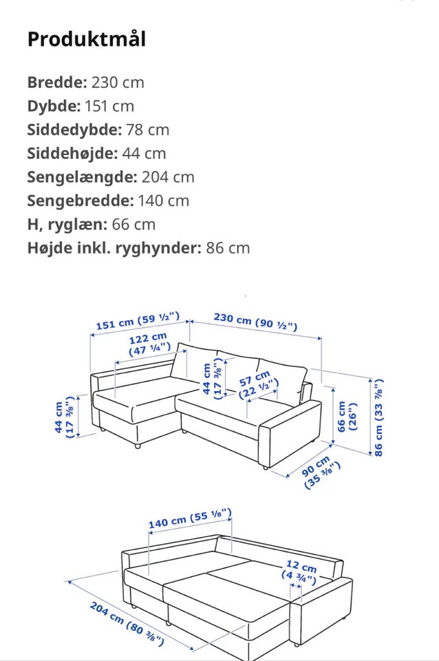 Sovesofa, Ikea