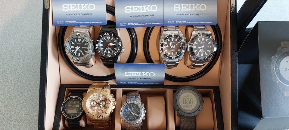 Dykkerur Seiko