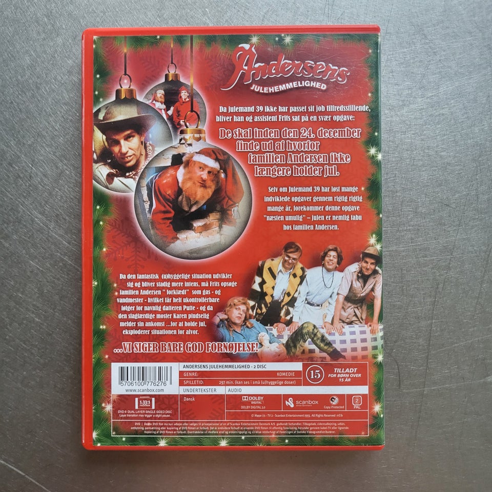 Andersens julehemmelighed, DVD,