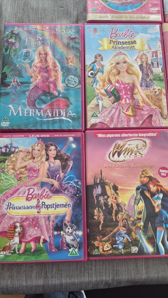 Barbie, DVD, animation