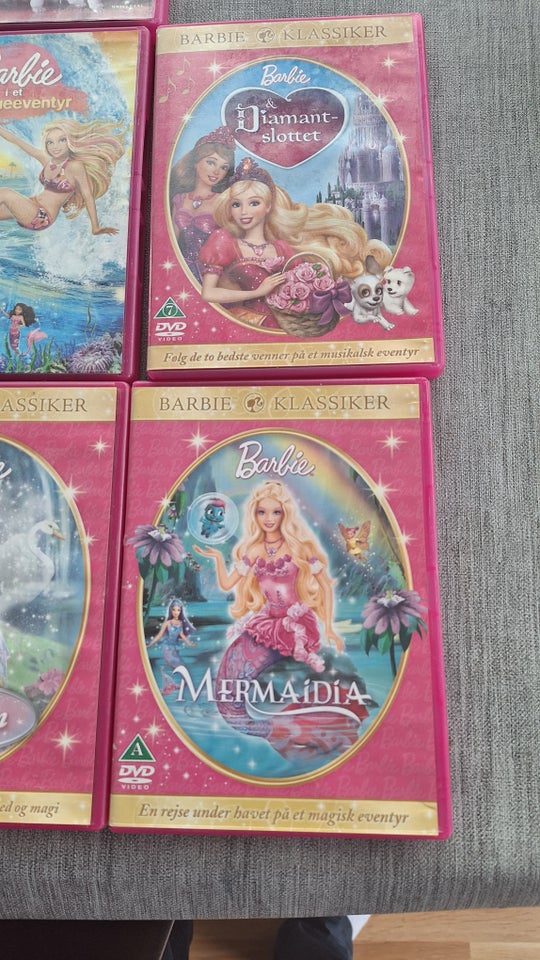 Barbie, DVD, animation