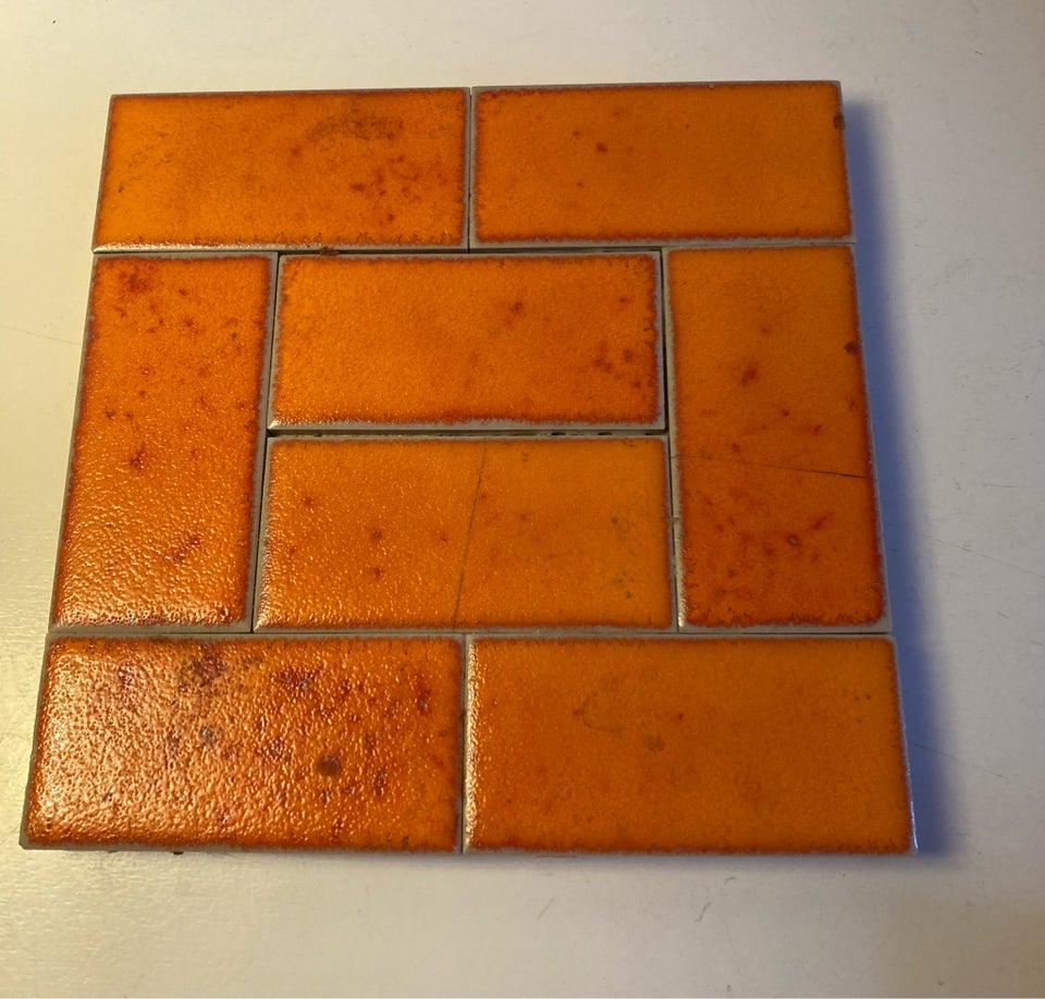 Orange retro mosaik