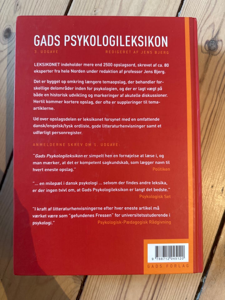 Gads Psykologi Leksikon Jens