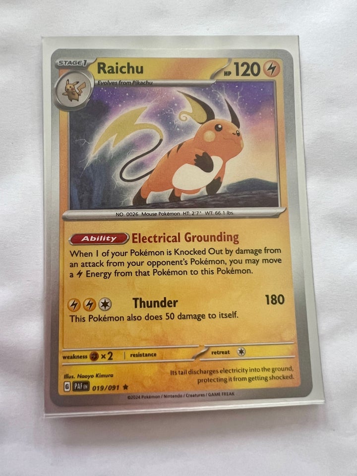 Samlekort, Raichu holo