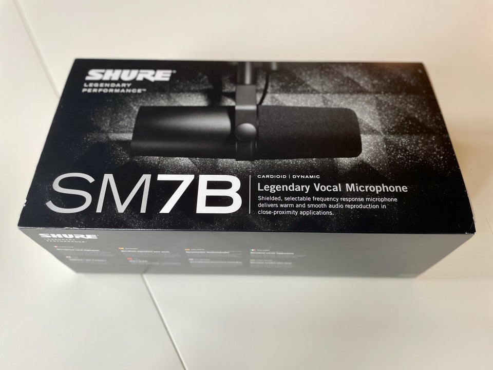 Dynamisk mikrofon, Shure SM7B