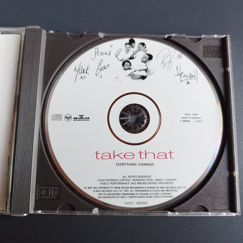 TAKE THAT: Everything Changes,