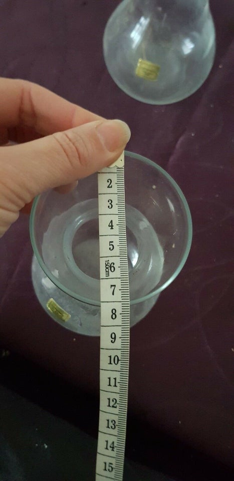 Glas Hyacintglas vase